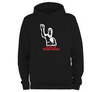 Styletex23 Felpa Con Cappuccio Uomo All Hail The Techno Viking, Divertente