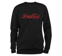 Styletex23 Felpa Uomo Gesù Cristo Questo È Il Mio Sangue, CRISTO