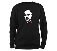 Styletex23 Sweatshirt Uomo #1 Don Vito Corleone Il Padrino, GODFATHER