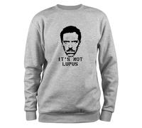 Styletex23 Sweatshirt Uomo #2 Dr House, Non È Lupus
