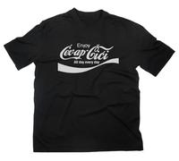 Styletex23 T-shirt Enjoy Cevap Cici, Nero , XL