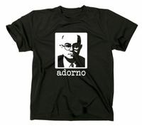 Styletex23 Theodor W Adorno - Maglietta Nero M
