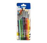 Stylex - 2051203 - Set di pennelli a Scuola - 10 Pezzi
