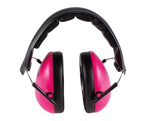 Stylex 42301 - Protezione dell'Udito SX-4230 per l'apprendimento Silenzioso in Rosa, Regolabile, Pieghevole, Archetto Imbottito per Bambini dai 6 Anni, Ideale per l'apprendimento e per la Scuola, i