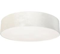 Styliche Deckenleuchte Leonor Bianco Carta Tondo 3-flmg Wohnlich Salotto Lampada