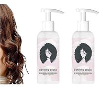 Styling Gel Lightweight Curl Defining Cream, Defining Cream Hair Care Elastin, Curl Moisturizer,Moisturizing Curl Conditioner For All Hair Types, 50ml. (2pcs)