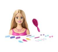 BARBIE - TESTA PER ACCONCIATURE - PARRUCCHIERA - GIOCHI BAMBINA