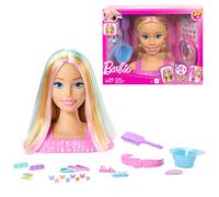 STYLING HEAD DELUXE CAPELLI BIONDI CON OLTRE 20 ACCESSORI - TESTA STYLING BIONDA