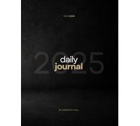 Stylish Black and Beige Journal with Planners and Note-Taking Space