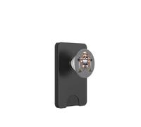 Stylish Body Building Gnome Does Pull-Ups On A Dumbbell Bar PopSockets PopWallet per MagSafe