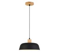 Stylish Bohemian Ceiling Chandelier, Elegant Creative Pendant Lights, Fashion with Wood Hanging Lamp, Minimalist Nordic Lighting Fixture for Restaurant, Dining Room, Bedroom, Kitchen, Bar(Dark)