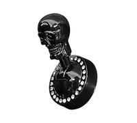 Stylish Car Push Start Button - Gothic Skull Engine Cover | Truck RV Boat Accessory with Decorative Design, Vehicle Engine Cover with Outdoor Trip Use, Skull Push Start Button, Vehicle Starter for Car