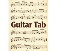 Stylish Guitar Tab Journal for Your Musical Journey