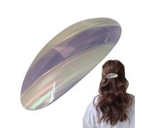 Stylish Hair Barrette - Fermaglio per capelli stile retrò, stile francese, stile vintage Clasp Strong Hold Grip, classico francese con design retrò ovale, francese