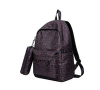 Stylish Leopard Print Backpack/ Large Capacity With Adjustable Strap Zipper | Cheetah Print School Bag for Men Women Teen Girls Students Boys Travelers College Classes Casual Weekend