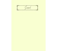 Stylish Pastel Yellow Journal with Dot Grid: Ideal for Notes, Sketches, and Planning
