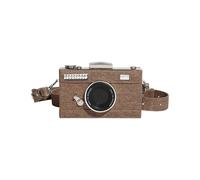 Stylish Retro Camera Crossbody Purse Practical PU Leather Women’s Everyday Bag with Multiple Pockets Adjustable Strap Adjustable Strap Women's Purse