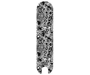 STYLISH SCOOTERS Sticker Bomb Black, Vinile per Scooter elettrici Gioventù Unisex, Multicolore, Universal