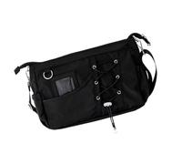 Stylish Shoulder Bag Zippers Storage Star Itabag with Adjustable Strap for Students Commuters and Travelers Lovely Itabag Drawstring Shoulder Stars Crossbody Fashion Dating