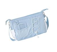 Stylish Shoulder Bag Zippers Storage Star Itabag with Adjustable Strap for Students Commuters and Travelers Lovely Itabag Drawstring Shoulder Stars Crossbody Fashion Dating