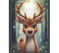 Stylized Notebook: Antlers in the Snow: Giftable Keepsake Journal * 100 designed pages * lined for Creative Writing & Winter Wonder