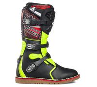 Stylmartin Impact Pro stivali da motocross impermeabili, nero-giallo, taglia 44 per maschi