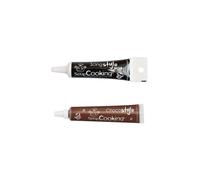 Stylo al cioccolato + Stylo di glassa nera