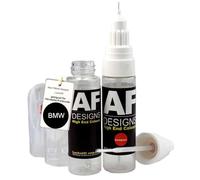 Stylo de retouche compatible avec BMW WC5A Frozen Pure Grey Metallic Matt 50ml La laque transparente à séchage rapide, laque de retouche, peinture automobile