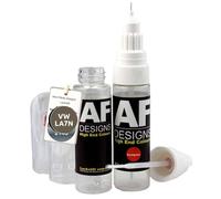 Stylo de retouche compatible avec VW/Volkswagen Limestone Grey Metallic LA7N La laque transparente à séchage rapide, laque de retouche, peinture automobile