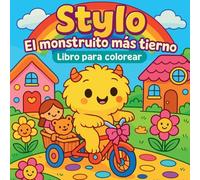 Stylo, el monstruito más tierno - Libro para colorear