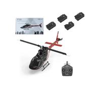 Stylomira YU XIANG F08 1:27 Bell 206 RC Helicopter, 6CH 2.4G Brushless Direct Drive No-Aileron con stabilizzazione e posizionamento del flusso ottico, modalità commutabile (batteria RTF/4)