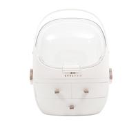 STYLPRO Beauty Storage Pod, organizer per cosmetici e prodotti per la cura della pelle con 3 cassetti, coperchio staccabile, copertura antipolvere e maniglia da viaggio per cassettiera, camera da