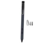 Stylus Pen - High Sensitivity Touchscreen Pen with 2048 Pressure Levels for Tablets and Laptops, Ideal for Drawing and Note Taking (Silver) (Black)