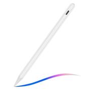 Stylus Pencil per iPad 2018-2025, 15 Ore di Utilizzo, Sensibilità all'Inclinazione & Rifiuto della Palma, Compatibile con iPad 6-11th A16, Pro 11/12.9/13, Air 3-5th M2/M3, Mini 5-7 A17 Pro