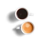 Stylusella 2,5 oz / 75 ml Pure White Ceramic Espresso Cups, set di 2, demitasse Espresso Mugs