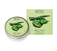 STYX Crema corpo all'aloe vera, lozione doposole all'aloe vera per alleviare le scottature solari con burro di karité, olio di jojoba, olio di macadamia e olio di soia, biologica, vegana e prodotta in