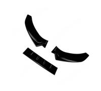 STZPO 3 pezzi paraurti anteriore auto labbro diffusore splitter spoiler compatibile for Audi A4 S4 B8 B8.5 S-line 2012-2016 ABS splitter in fibra di carbonio kit carrozzeria(Unpainted)