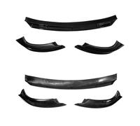 STZPO 3 pezzi/set spoiler paraurti anteriore compatibile con Tesla Model Y Sport Style in fibra di carbonio, kit carrozzeria, accessori modificati for mento dell'auto(Matte Carbon Fiber)