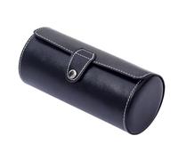 su CASE - Custodia da viaggio a rullo di gomma in PU | Organizzatore di orologi portatili impermeabili, custodia per rulli di immagazzinaggio orologi, scatola di esposizione gioielli, scatola per il