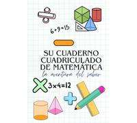 Su Cuaderno Quadriculado de Matemática: Precisión en cada trazo: Cuaderno de Matemáticas Donde la lógica y el papel se encuentran.