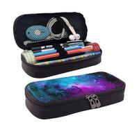 Su Misura Portamatite Borsa Cool Star River Print Slot Matite Astuccio Cerniera Doppio Astuccio Cartoleria Per Ragazzi, Ragazze, Studente, 20X9X4Cm