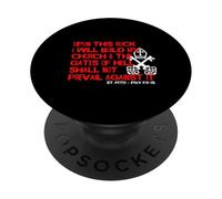 Su questa roccia edificherò la mia chiesa PopSockets PopGrip Adesivo