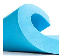 SU SUBRTEX Coprimaterasso singolo traspirante in memory foam, flessibile con infusione di gel, design ventilato per alleviare la pressione (7,5 cm, 90 x 190 cm)