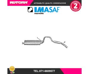 SU2729 Silenziatore posteriore per Suzuki Vitara (MARCA IMASAF)..