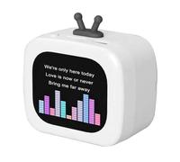 SU7 Portable Bluetooth Speaker HD Lyrics Display, Multifunctional Wireless Speaker, 2.01' Touchscreen