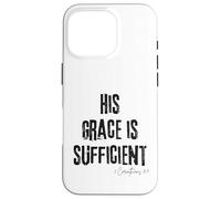 Sua Grazia è Sufficiente 2 Corinzi 12:9 Bibbia Fede Speranza Custodia per iPhone 16 Pro