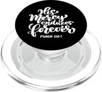 Sua Misericordia Endless Forever Bibbia Versetto Donne Salmo Scrittura PopSockets PopGrip per MagSafe