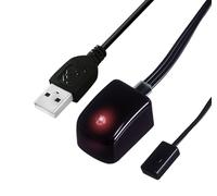 SUA - Ripetitore a infrarossi per telecomando TV, con porta USB e ricevitore per decoder via cavo/STB/amplificatore, ripetitore IR esteso - SUA (dispositivo di controllo 1)