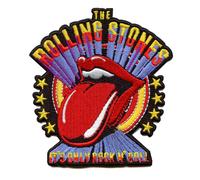 Sua Solo Roccia N' Rotolo Toppa Rolling Stones Classico Ricamato Ferro Su