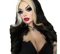 SUAFAXNG Silicone Breast Plate High Collar Fake Breasts C-H Cup Silicone Breast for Crossdresser Transgender Mastectomy